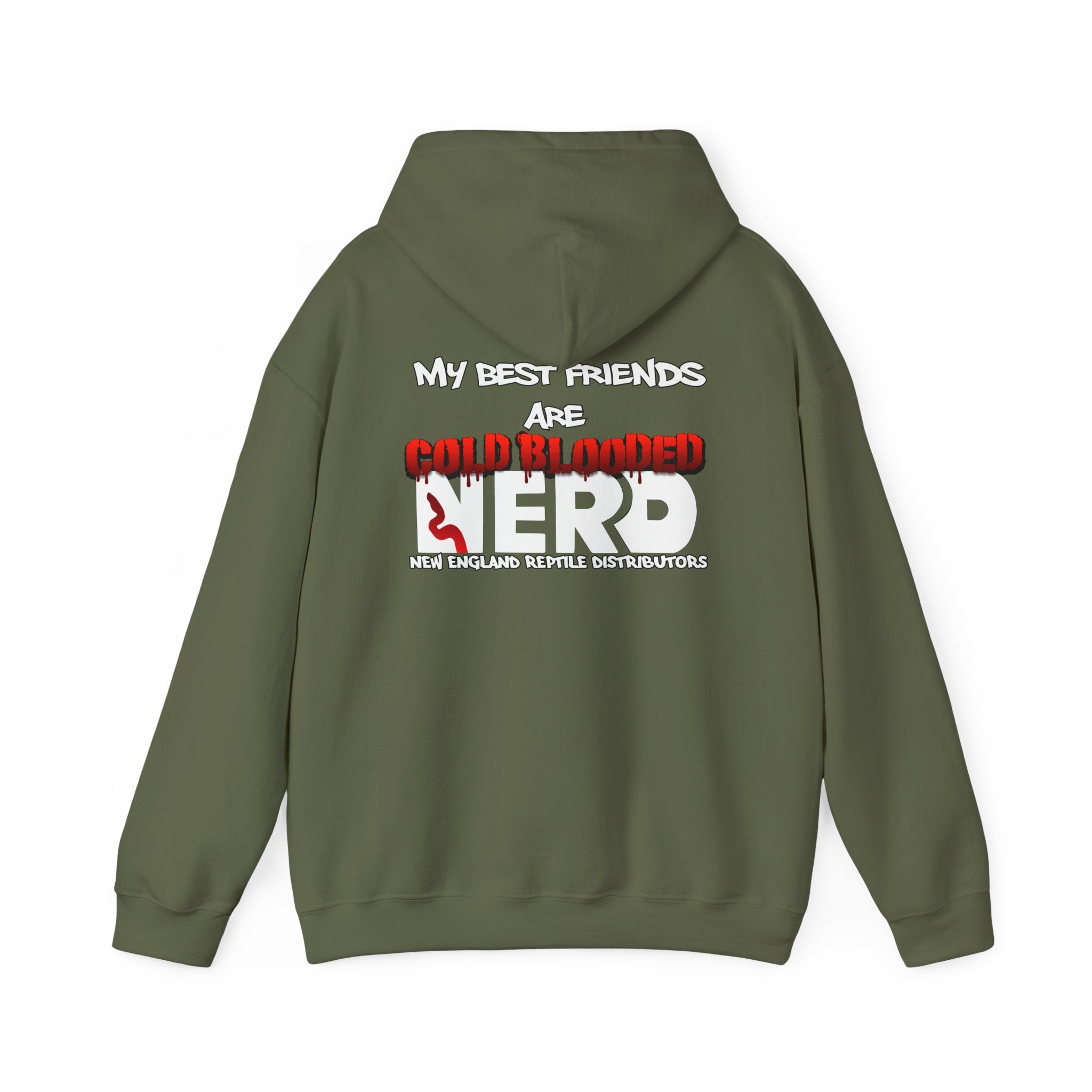 "My Best Friends are Cold Blooded" Unisex Heavy Blend™ Hooded Sweatshirt