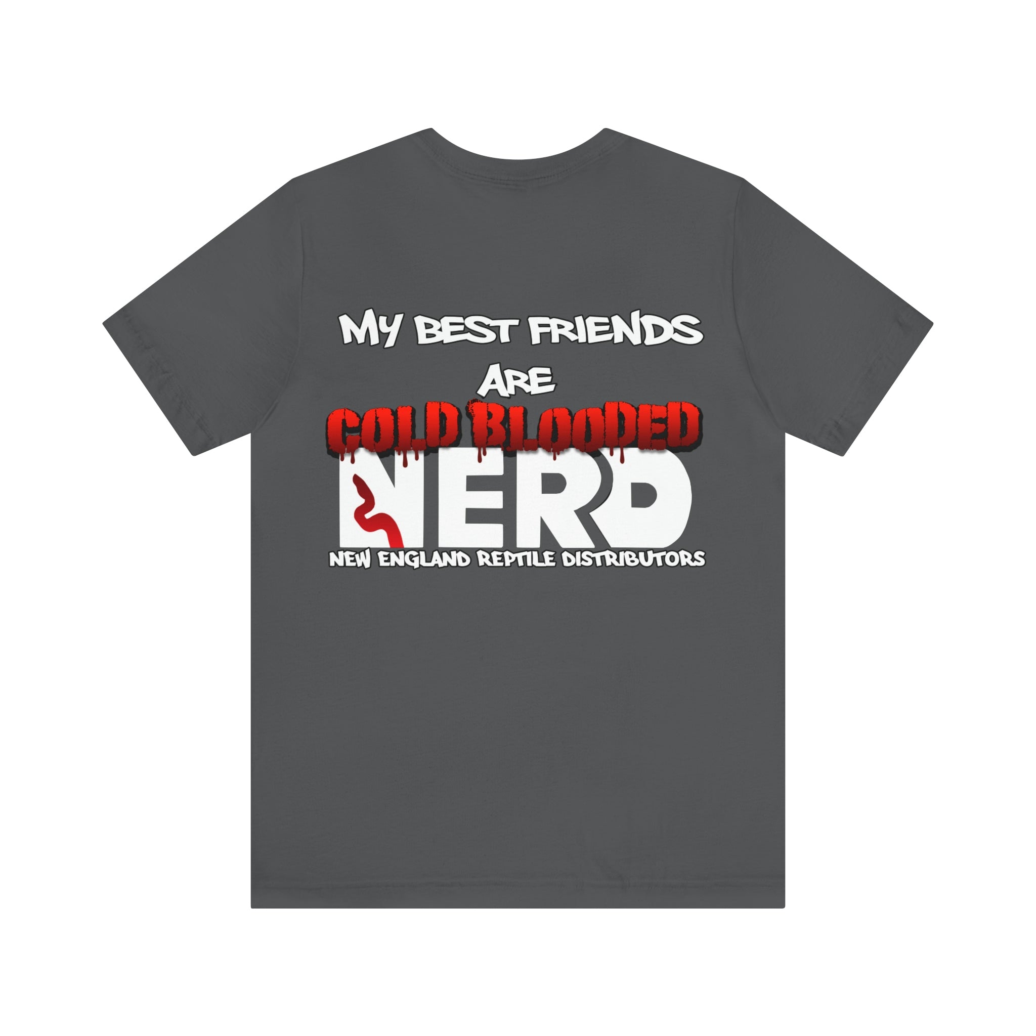 Classic NERD "My Best Friends Are Cold Blooded" Jersey Tee