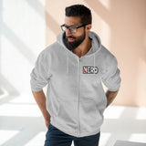 Load image into Gallery viewer, Classic NERD &quot;My Best Friends Are Cold Blooded&quot; Unisex Full Zip Hoodie