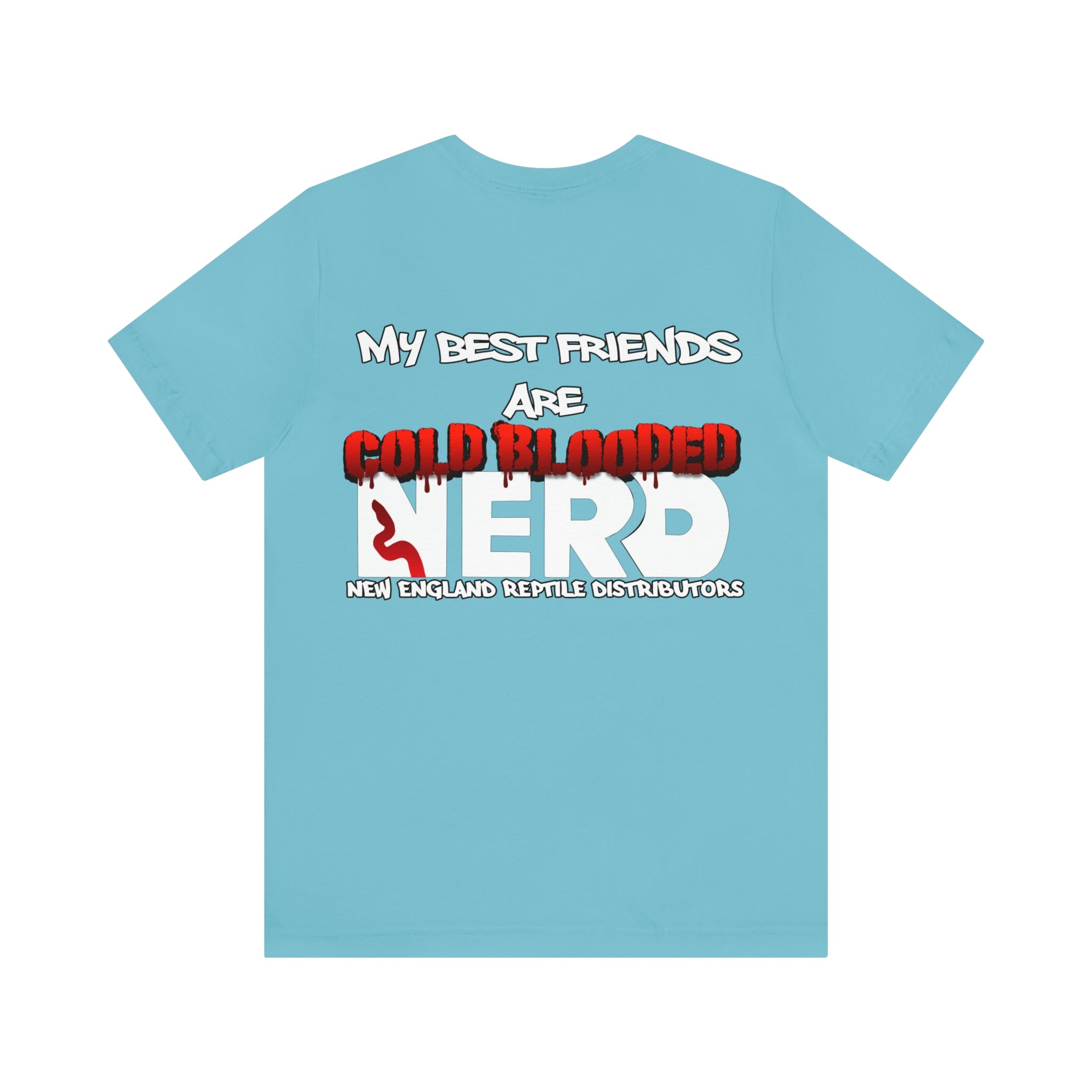 Classic NERD "My Best Friends Are Cold Blooded" Jersey Tee