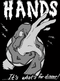 Load image into Gallery viewer, &quot;HANDS!&quot; Sticker
