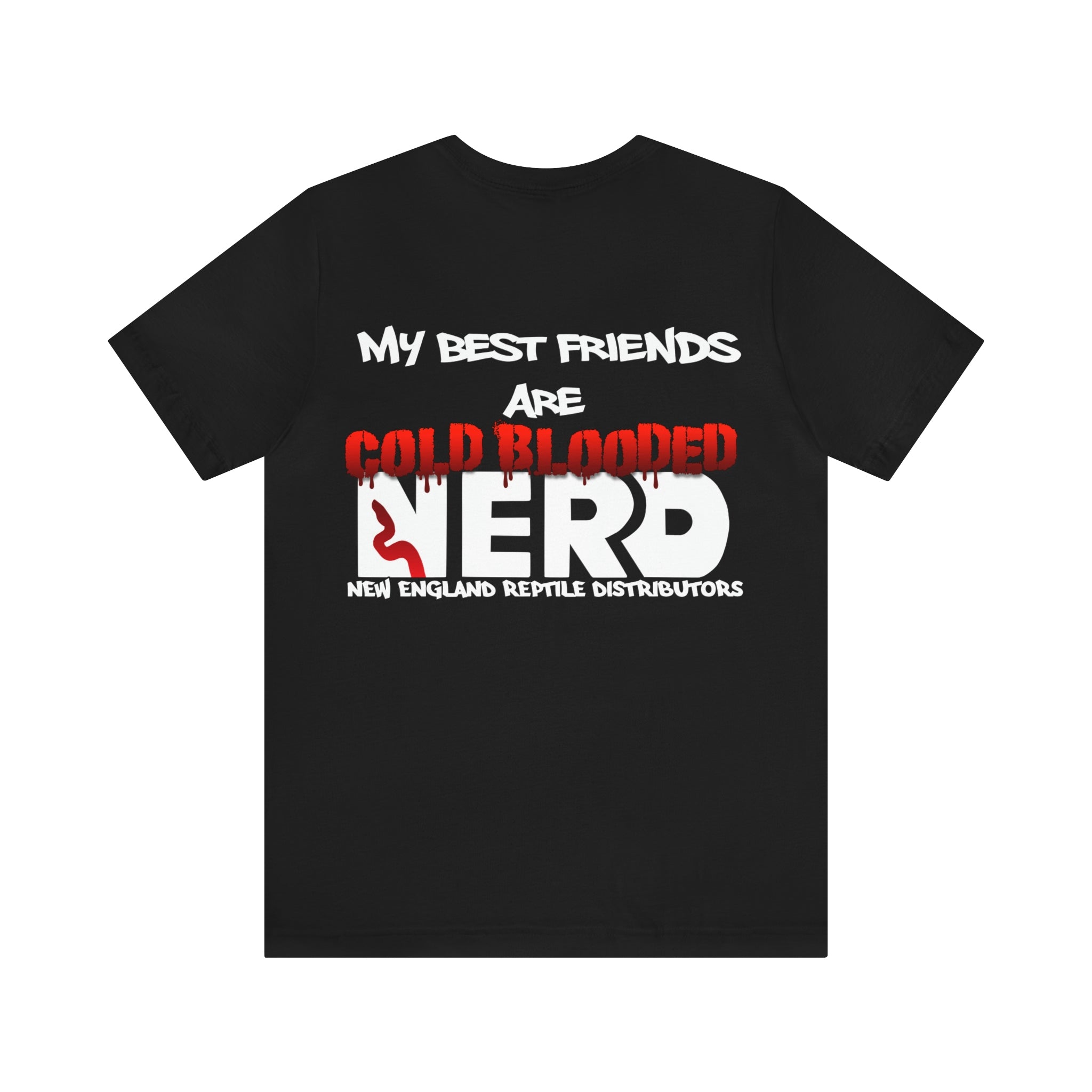 Classic NERD "My Best Friends Are Cold Blooded" Jersey Tee