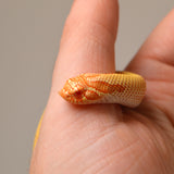 Load image into Gallery viewer, 2024 Female Albino Super Anaconda Western Hognose - Redline (Heterodon nasicus)