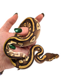 Load image into Gallery viewer, 2024 Male Mojave Lucifer Het Clown Pied Ball Python