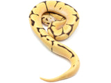 Load image into Gallery viewer, 2021 Male Orange Dream Fire Spider Microscale Bald Ball Python