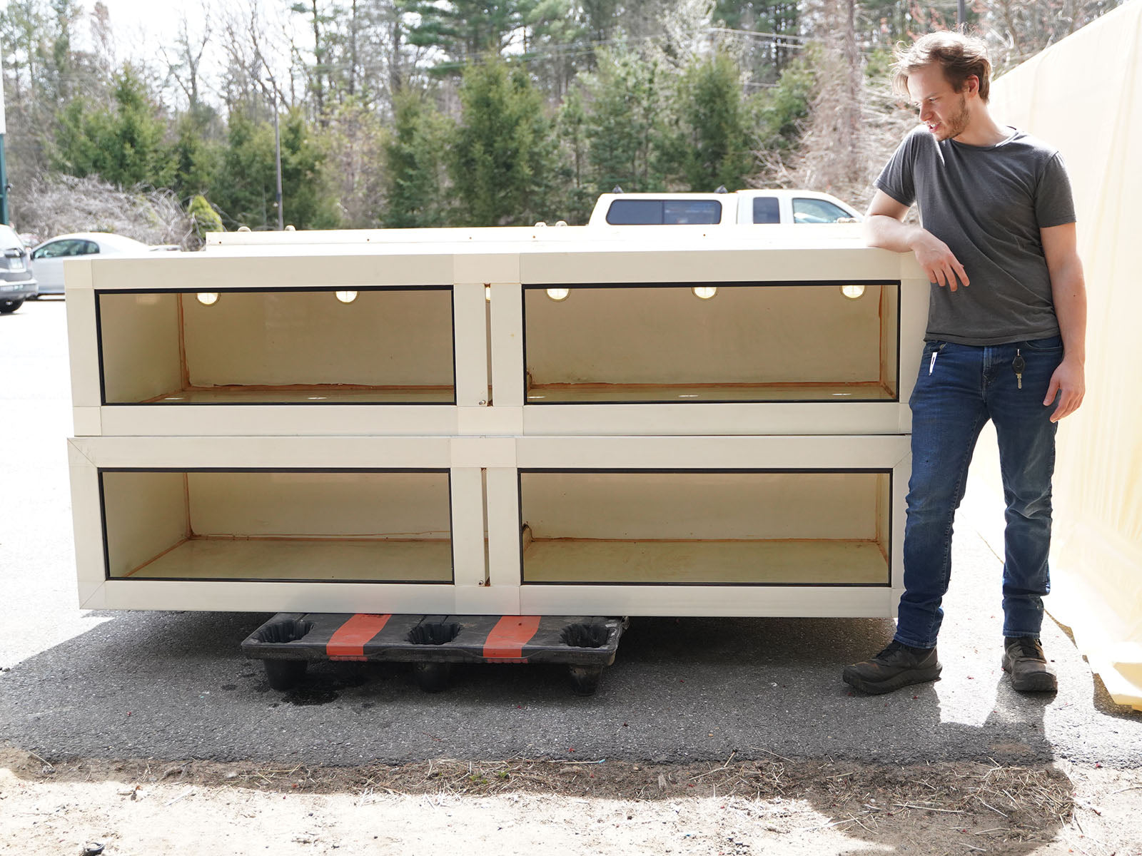 Local Cages SALE! 8 Foot Long Dividable Habitat Systems Cages - Local Pick Up Only ...