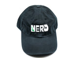 Load image into Gallery viewer, Embroidered Nerd  Logo Baseball Cap Front Embroidery
