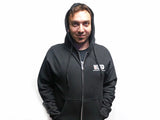 Load image into Gallery viewer, Embroidered Classic NERD Zip-Up Hoodie