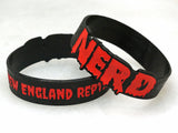 Load image into Gallery viewer, Red &amp; Black Die Cut New England Reptile Wristbands